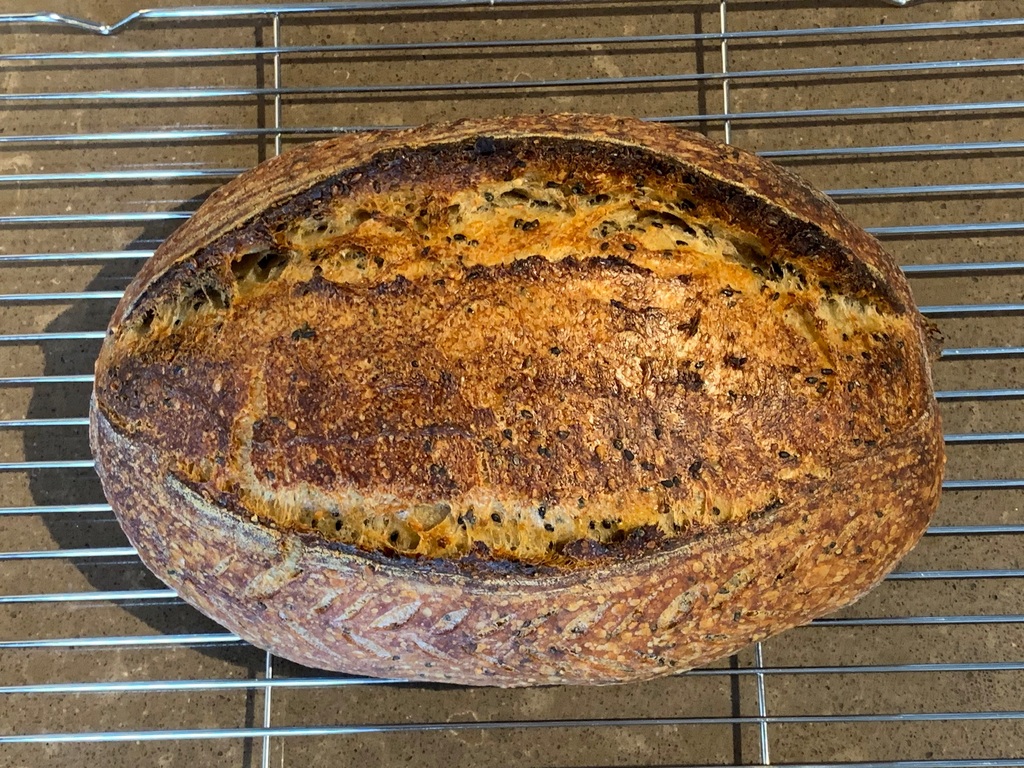 Black Sesame Sourdough Bread – Sourdough Brandon